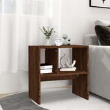  Bočni stolić boja smeđeg hrasta 50x30x50 cm konstruirano drvo | shoptok.hr