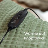 Beurer HD 72 Waffle Sage Green Grelna x odeja 180 130 cm, 40069 | Shoptok.si