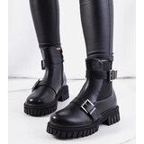D/CEO Black patent leather insulated boots Campi | ePonuda.com