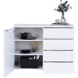 Mömax Komoda Split 2, Bela | Shoptok.si