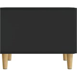  Kava Stol s ladicama Crna 49 x 50 x 40 cm Konstruirano drvo | shoptok.hr