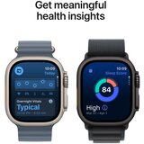 Apple Watch Ultra 3 Milanaise Crna Small MF1N4QF/A Velicina narukvice: 49mm Crno Titan kucište | shoptok.hr