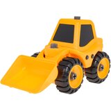  Buldožer za sastavljanje 18 cm - žuti | Shoptok.si