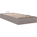  Otomanski okvir kreveta bez madraca smeđesivi 100x200cm tkanine | shoptok.hr