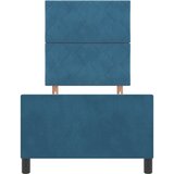  Krevet s opruga kutije Tamno plava 80 x 200 cm Baršun | shoptok.hr