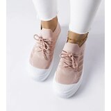 Gemre Pink sneakers made of Polaire elastic material | Shoptok.si