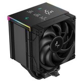 DeepCool Hladilnik za procesor AK500 DIGITAL PRO, 120mm, LCD, ARGB, črn | Shoptok.si