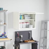  Ormar za zid u garaži Bijelo 60 x 40 x 53 cm Čelik s prahom | shoptok.hr