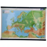 K2, mapa zidna, dupla, B2, Evropa