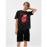 Koton The Rolling Stones Short Sleeve T-Shirt Licensed Printed cene