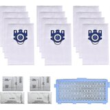 INORCO Aespa-Vrečke za sesalnike Hepa Filter Združljiv z Miele Gn Hyclean 3d Efficiency Complete C2 C3 Compact C1 C2 S5000 S8000 Nadomestna vrečka, (21850609) Cene