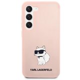 Karl Lagerfeld Ovitek KARL AGERFELD KLHCS23MSNCHBCP, Samsung Galaxy S23+, roza, (20689638) | Shoptok.si
