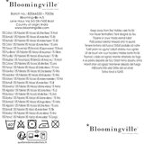 Bloomingville Plava/bež deka od recikliranog pamuka 130x160 cm Salobre – | shoptok.hr