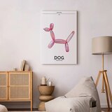  Slika - Holo-Dog - Colorful Dog in Retro Style 80x120 Premium Print | shoptok.hr