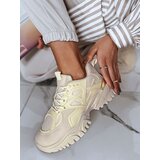 DStreet Sneakersy damskie CILLE beżowe Cene