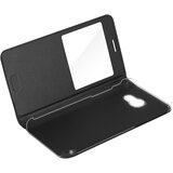 AVIZAR ultra tanek etui clear view za samsung galaxy A3 2017 - črn, (20526868) | Shoptok.si