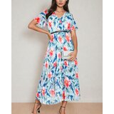 Resti Women's pleated floral midi dress | shoptok.hr
