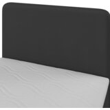 Bessagi Home Postelja Z Vzmetnico Vida, Antracit, Nadvložek, 90x200 | Shoptok.si