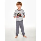 Cornette Pyjamas Kids Boy 478/145 Train L/R 86-128 grey Cene
