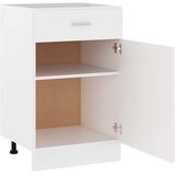  s donjim ladicama "Lyon" Bijeli 50x46x81,5 cm Konstruirano drvo | shoptok.hr