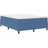  Krevet s opruga kutije Plava i bijela 140 x 190 cm | shoptok.hr