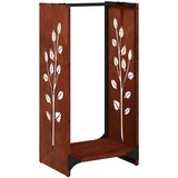  Stalak za drva za ogrjev 40x30x80 cm pohabani čelik | shoptok.hr