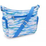 Kipling Torba za čez ramo 'GABB' modra / svetlo modra / temno zelena / svetlo roza | Shoptok.si