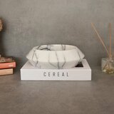Aberto Design činija MAR08790302D, 23x7 cm, Bela Cene