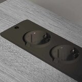 Ormarić s postajom za punjenje Siva Sonoma 76 x 41 x 72 cm | Eponuda.com