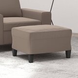 vidaXL Stolček za noge taupe 60x50x41 cm tkanina iz mikrovlaken Cene