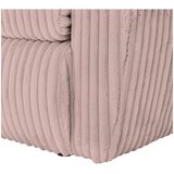 CARRYHOME ZOFA S POSTELJNO FUNKCIJO, roza tekstil | Shoptok.si