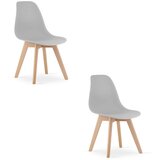  Set 2 KITO Stolice - Siva | shoptok.hr
