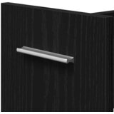 Cabinet s kotačem Crni hrast 60 x 22 x 79 cm | shoptok.hr