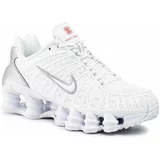 Nike Čevlji Shox Tl AR3566 100 White/White/Metallic Silver