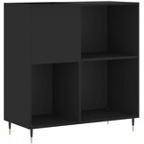 Ormarić za ploče crni 84,5 x 38 x 89 cm od konstruiranog drva | shoptok.hr