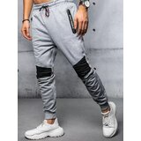 DStreet Spodnie męskie dresowe jasnoszare | shoptok.hr