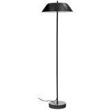 Kave Home Crna stojeća svjetiljka s metalnim sjenilom (visina 153 cm) Sayra &ndash; cijene