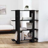 The Living Store Knjižna omara/pregrada črna 100x30x123,5 cm - Knjižna Omara, (21431280) Cene