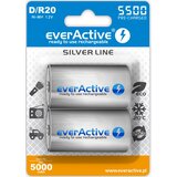 EverActive Rechargeable batteries R20 /D Ni-MH 5500 mAh ready to use | shoptok.hr