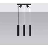  Obesna svetilka RING 3 črna, (21347985) | Shoptok.si