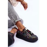 Maciejka Leather Sport Shoes On Platform Cene