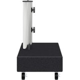  Postolje za suncobran crno 45 x 25 x 8 cm granitno | shoptok.hr