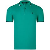 Dewberry T8594 MEN'S T-SHIRT-DARK GREEN Cene