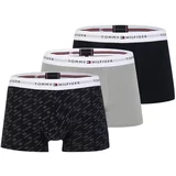 Tommy Hilfiger Underwear Bokserice 'Essential' mornarsko plava / siva / crvena / bijela