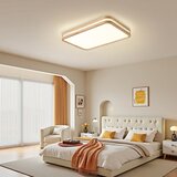Brilagi LED prigušiva svetiljka MOLINA SQUARE LED/54W/230V hrast 60x40 cm + daljinski upravljač | Eponuda.com