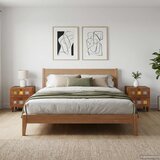  Noćni ormar 2 kom. Smeđa 40 x 33 x 46 cm Čvrsto drvo manga | shoptok.hr