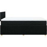  box spring s madracem crni 120 x 190 cm od tkanine | shoptok.hr