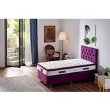 Hanah home Violet 90x190 cm Single Size Middle Firm Mattress WhitePurple Mattress | ePonuda.com