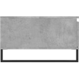  Stolić za kavu boja betona 90 x 60 x 35 cm konstruirano drvo | Eponuda.com