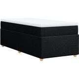 Maison Chic Box spring postelja - Vzmetna postelja z vzmetnico črn 90x190 cm blago SL11928, (21883577) Cene